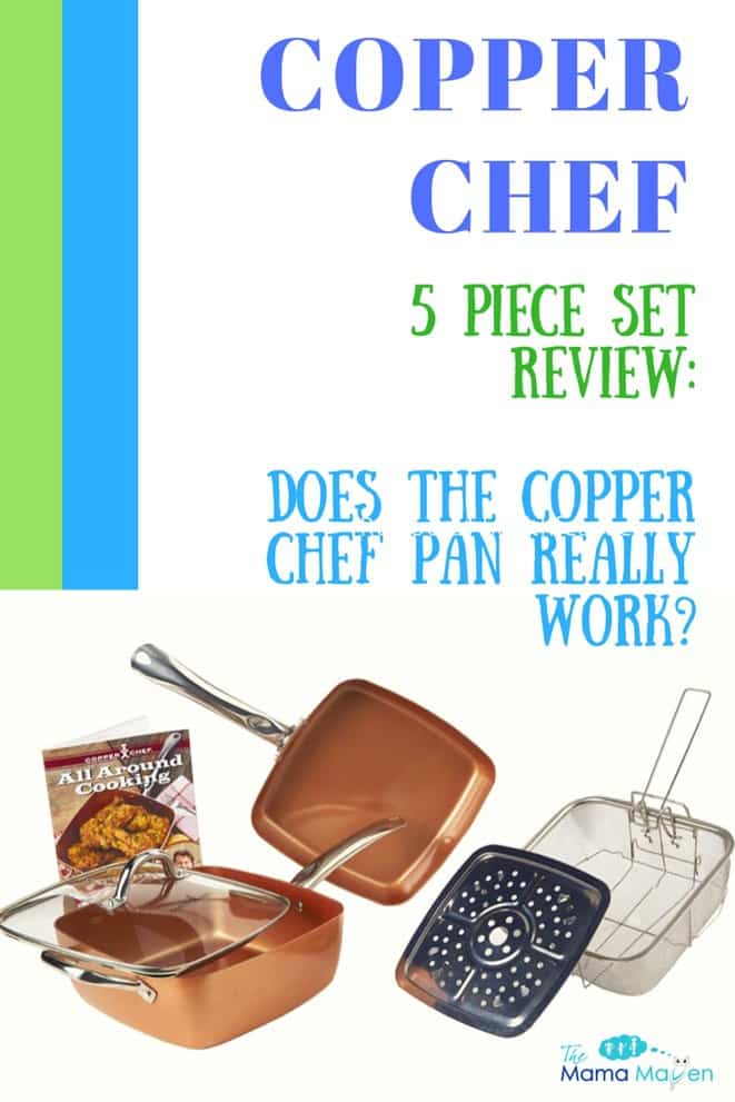 Copper Chef Square Fry Pan 5 PC Set