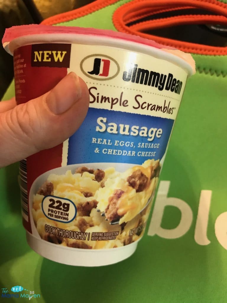 Jimmy Dean Simple Scrambles: Enjoy Your Protein on the Go | The Mama Maven Blog #simplescrambles #AD 