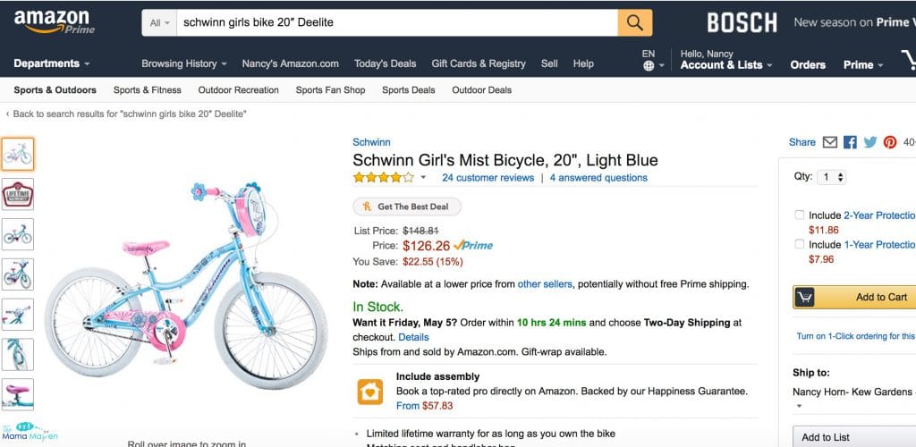 Why Schwinn SmartStart Bike is the Right Bike For Your Child #AD | The Mama Maven Blog