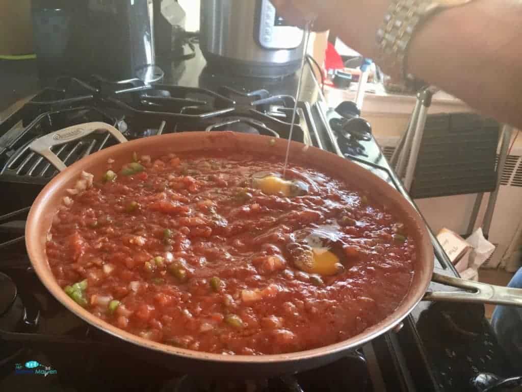 Easy Shakshuka Recipe - Whole 30, Paleo, and Gluten Free | The Mama Maven Blog