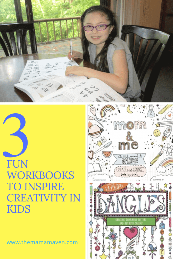 3 Fun Workbooks to Inspire Creativity in Kids | The Mama Maven Blog