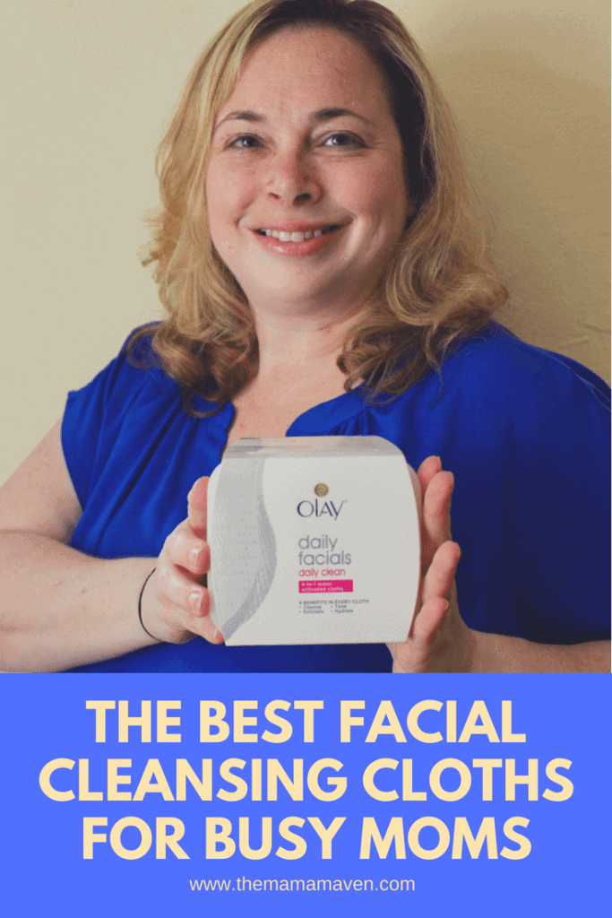 The Best Facial Cleansing Cloths For Busy Moms #AD @olay | The Mama Maven Blog