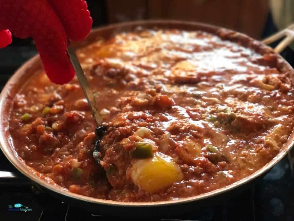 Easy Shakshuka Recipe - Whole 30, Paleo, and Gluten Free | The Mama Maven Blog