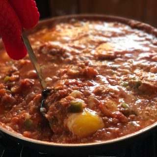 Easy Shakshuka Recipe - Whole 30, Paleo, and Gluten Free | The Mama Maven Blog