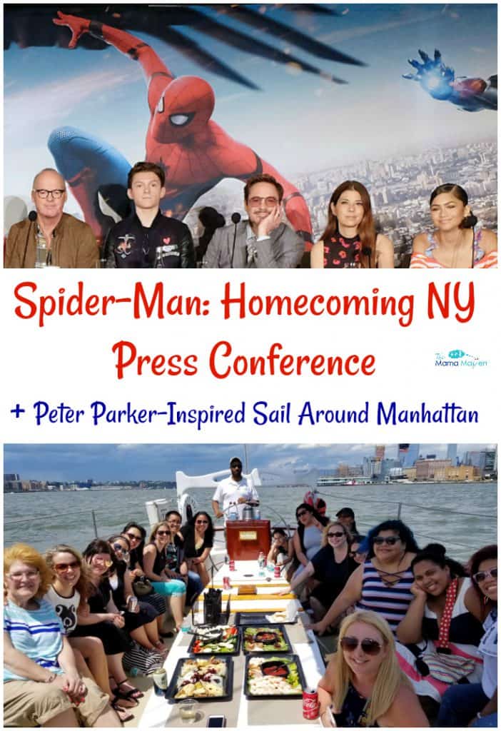 Spider-Man: Homecoming NY Press Conference + Sail Around Manhattan