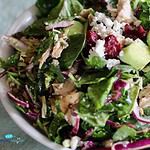 Grilled Chicken and Greens Salad | The Mama Maven Blog