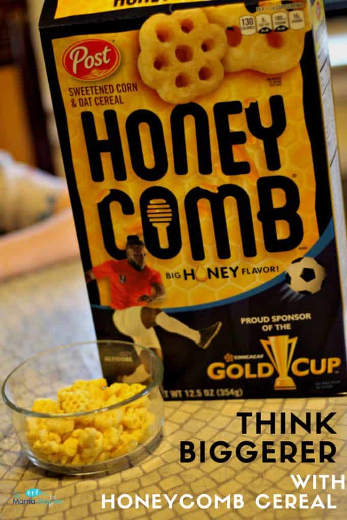 Think Biggerer with Honeycomb Cereal #AD | The Mama Maven Blog