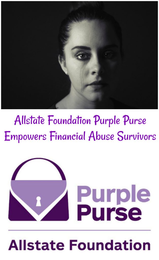 Allstate Foundation Purple Purse Empowers Financial Abuse Survivors #AD #IC #purplepurse | The Mama Maven Blog