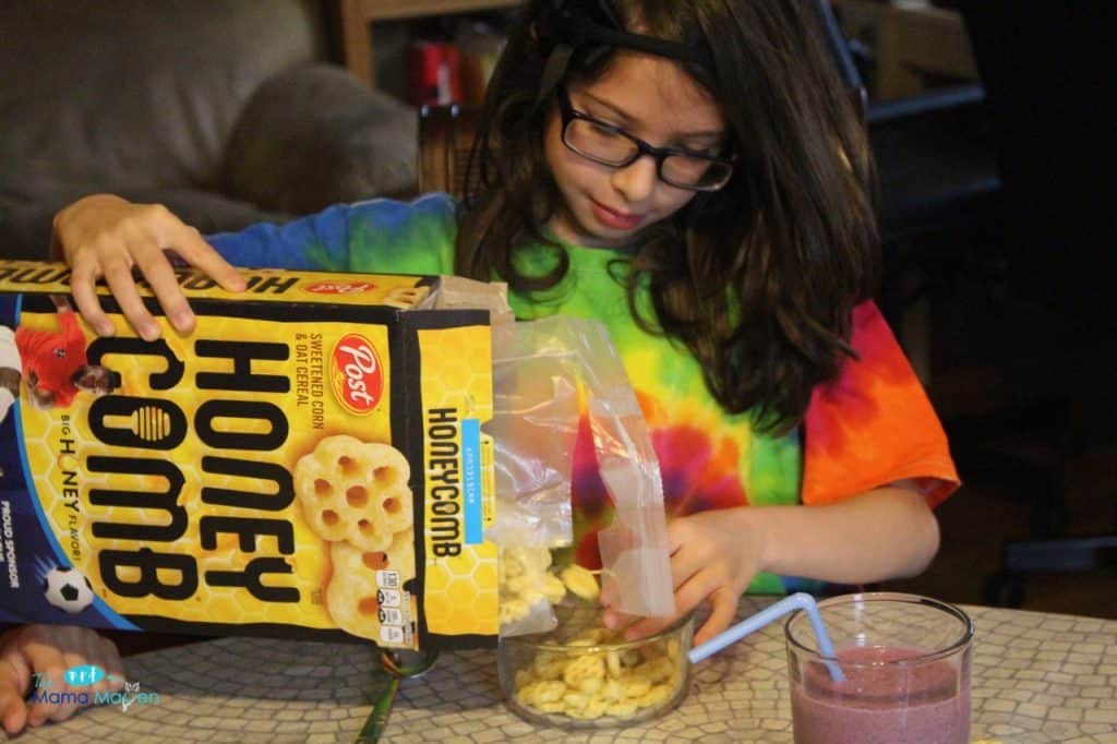 Think Biggerer with Honeycomb Cereal #AD | The Mama Maven Blog