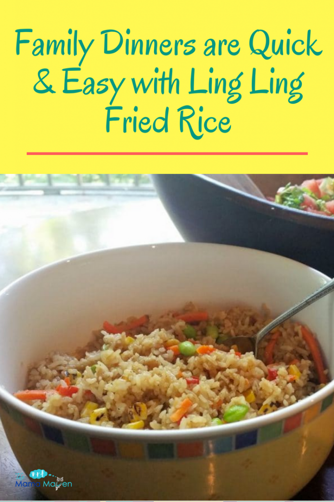 Family Dinners are Quick & Easy with Ling Ling Fried Rice #AD | The Mama Maven Blog