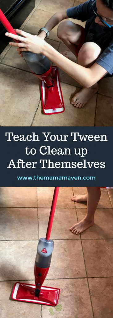 Avocado Green Smoothie Recipe + Teach Your Tween To Clean Up After Themselves #AD | The Mama Maven Blog