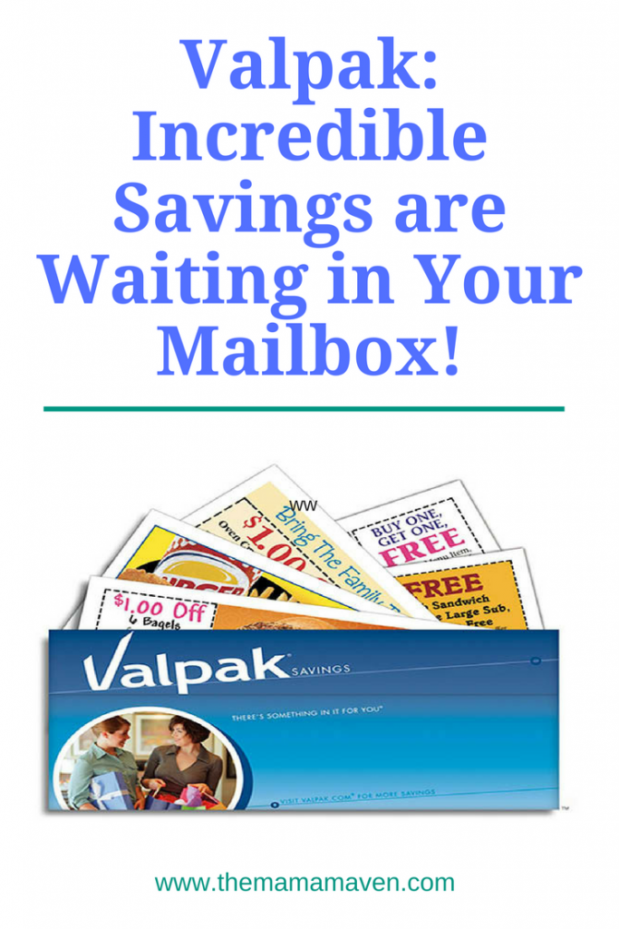 Valpak- Incredible Savings are Waiting in Your Mailbox! #AD | The Mama Maven Blog