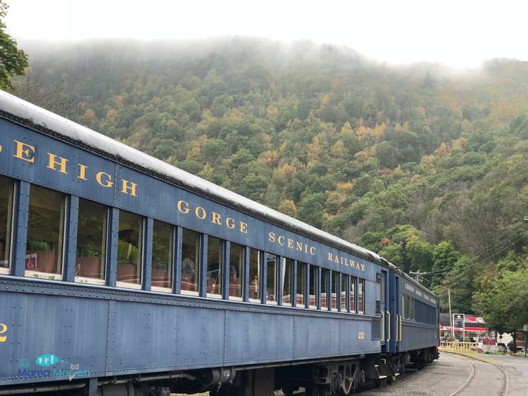 Fall Fun in the Poconos: Visiting Bushkill Falls, Milford, and Jim Thorpe, PA | The Mama Maven Blog