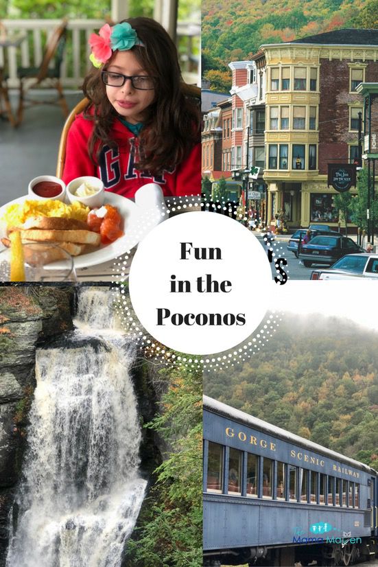 Fun in the Poconos: Visiting Bushkill Falls, Milford, and Jim Thorpe, PA | The Mama Maven Blog