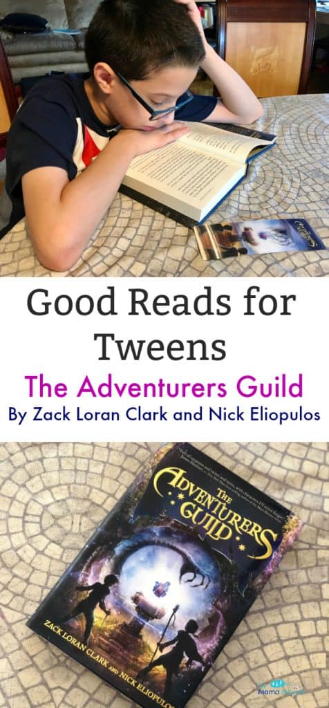 Good Read for Tweens: The Adventurers Guild by Zack Loran Clark and Nick Eliopulos | The Mama Maven Blog