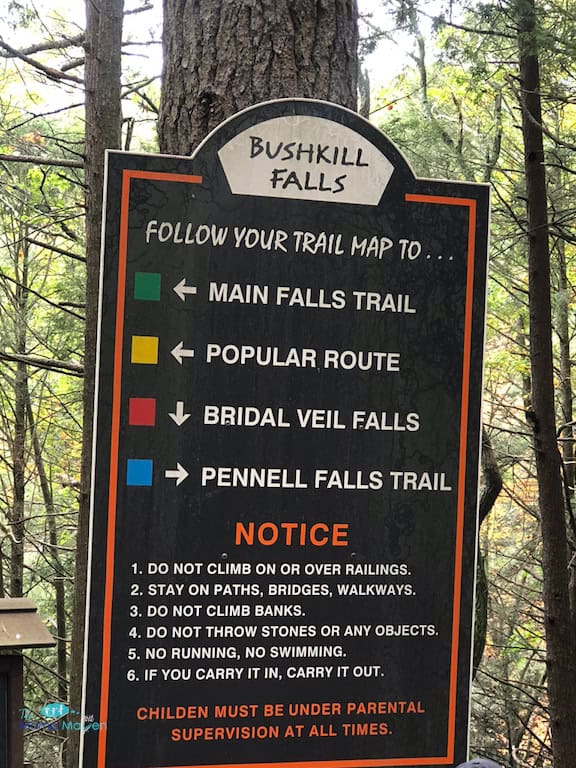 Fall Fun in the Poconos: Visiting Bushkill Falls, Milford, and Jim Thorpe, PA | The Mama Maven Blog