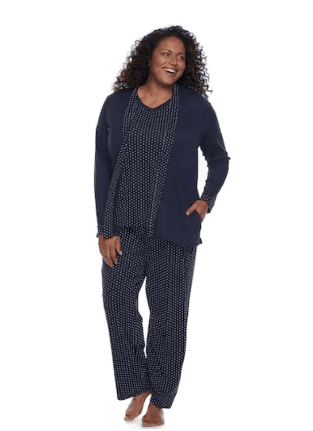 Snuggle into Super Comfy Plus Size Sleepwear at Kohl's | The Mama Maven Blog