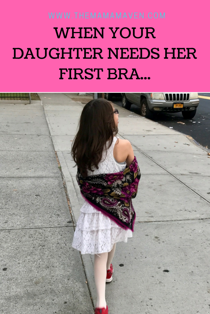 When Your Daughter Needs Her First Bra: 6 Tips From a Bra Expert | The Mama Maven Blog @Hanes #ad #HappyinHanes #daughters #thefirstbra