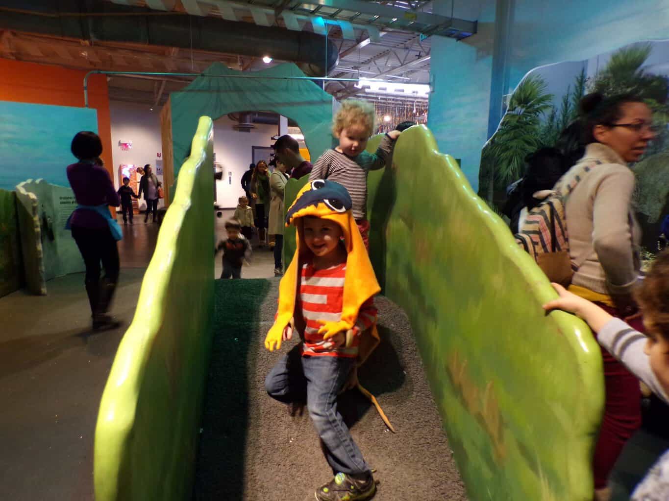 We Checked Out the New Dinosaur Exhibit at the Long Island Children's