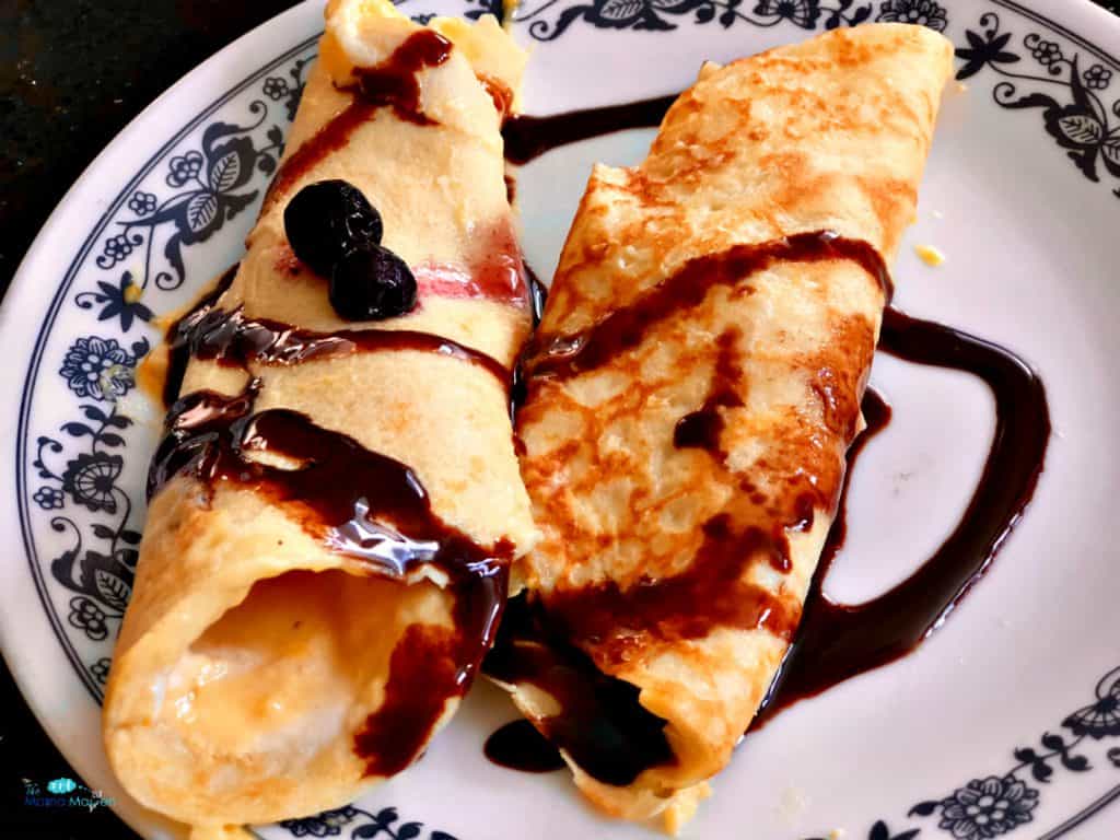 Easy Crepes with Fruit and Greek Yogurt | The Mama Maven Blog