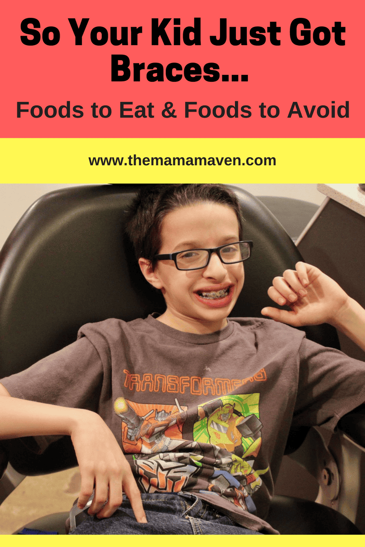 So Your Kid Just Got Braces: Foods to Eat and Foods to Avoid