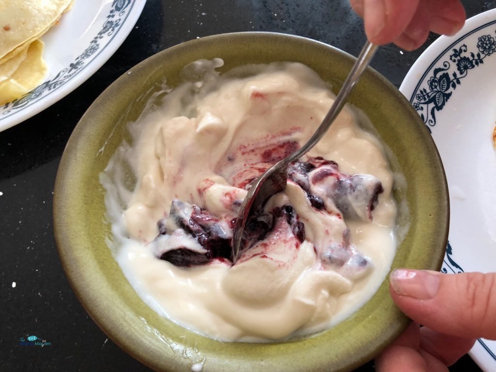Easy Crepes with Fruit and Greek Yogurt | The Mama Maven Blog