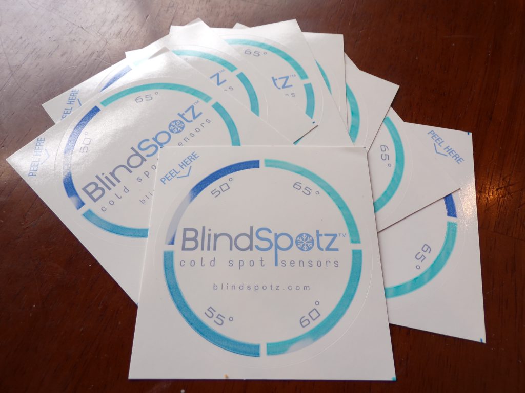 BlindSpotz: A Simple & Affordable Way to Find Out Your Home's Cold Areas | The Mama Maven Blog
