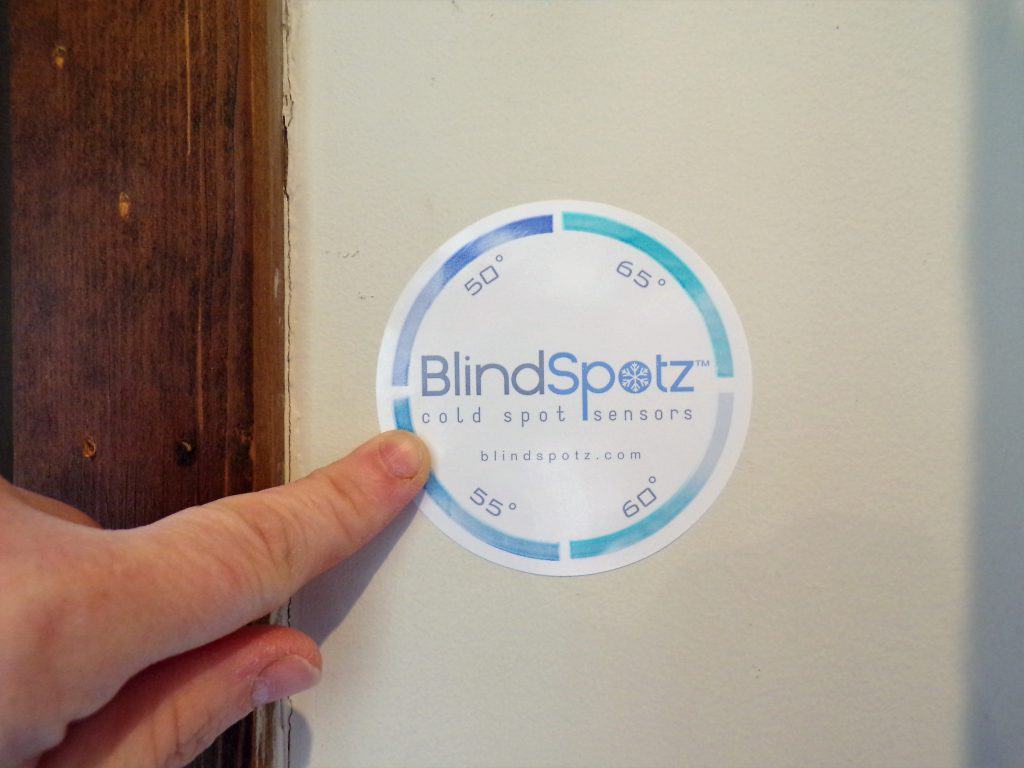 BlindSpotz: A Simple & Affordable Way to Find Out Your Home's Cold Areas | The Mama Maven Blog