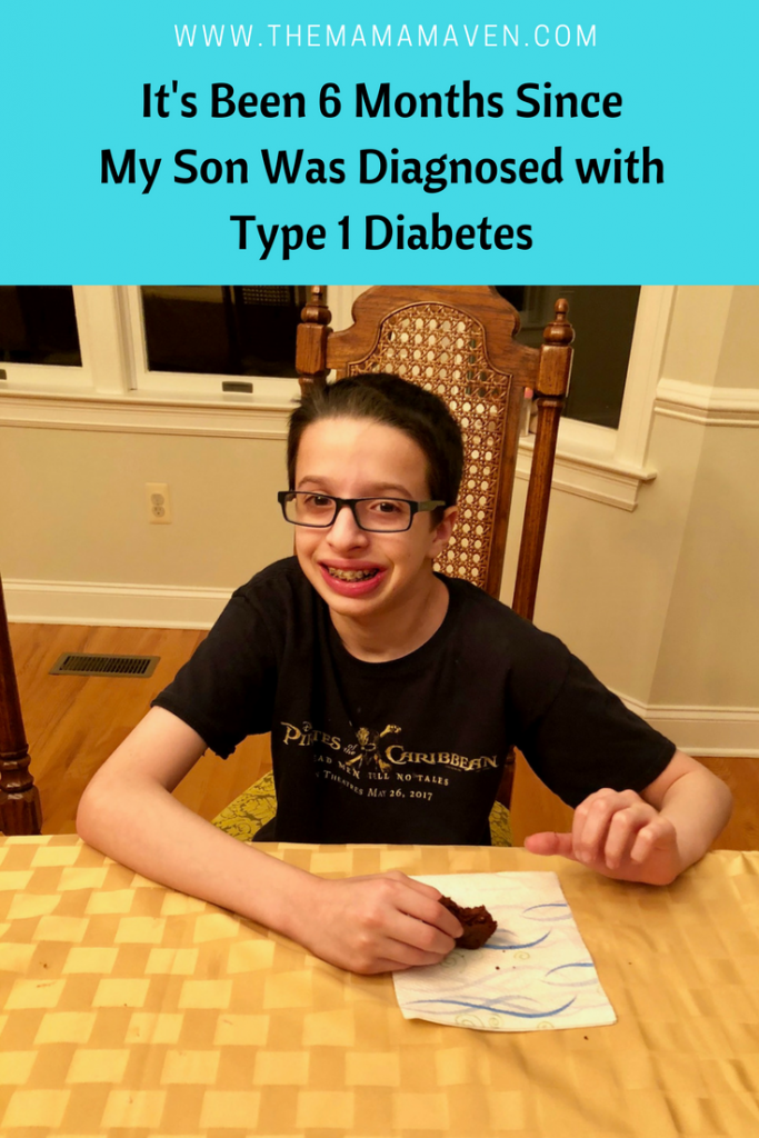 It's Been 6 months since my son was diagnosed with Type 1 Diabetes