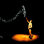 Lightwire Theater: DINO-LIGHT at Symphony Space | The Mama Maven Blog