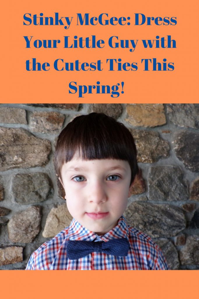 Stinky McGee: Dress Your Little Guy with the Cutest Ties This Spring! | The Mama Maven Blog