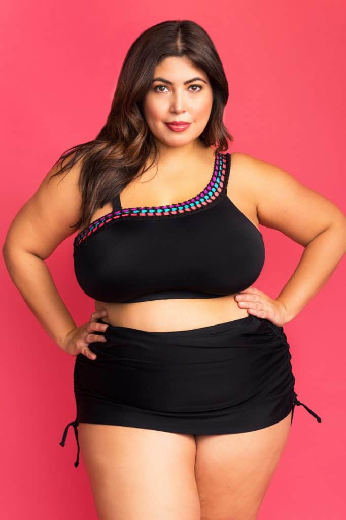 Surf's Up! Cute Plus-Size Swimwear Picks from Boutique + at JCPenney | The Mama Maven Blog #boutique+ #plussize #plussizefashion #plussizeswimwear #plussizemodel #swimwear #bathingsuits #bathingsuit