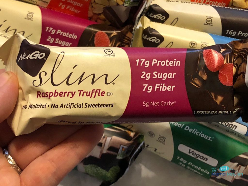 NuGo Slim Low Sugar Protein Bars Are Our Go-To Protein Bars #ad | The Mama Maven Blog