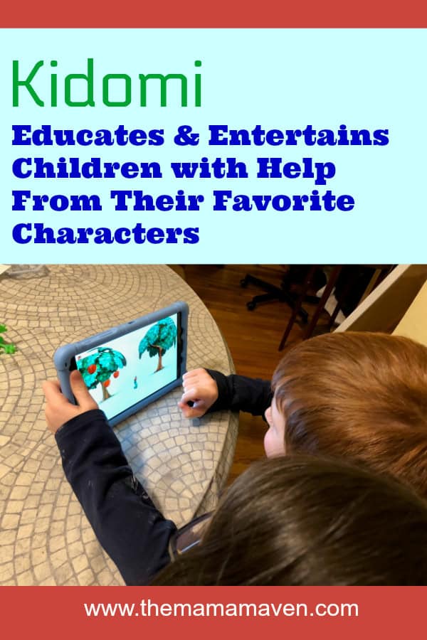 Kidomi App Educates and Entertains Children With Help From Their Favorite Characters #AD | The Mama Maven Blog