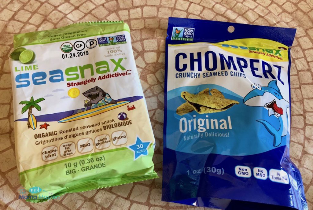 Awesome Low Carb Snacks: Seasnax Organic Roasted Seaweed Snack and Chomperz Crackers | The Mama Maven Blog