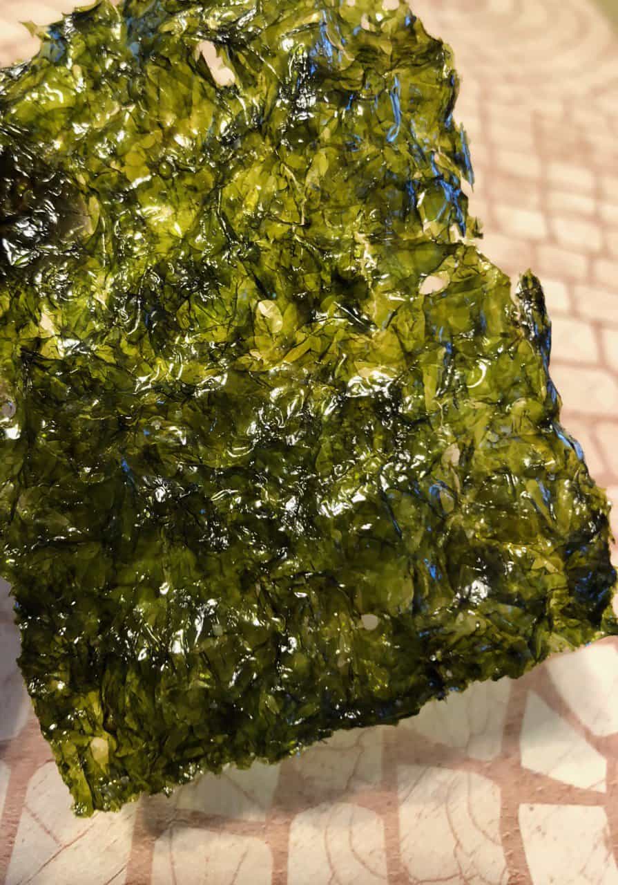 low carb seaweed snacks