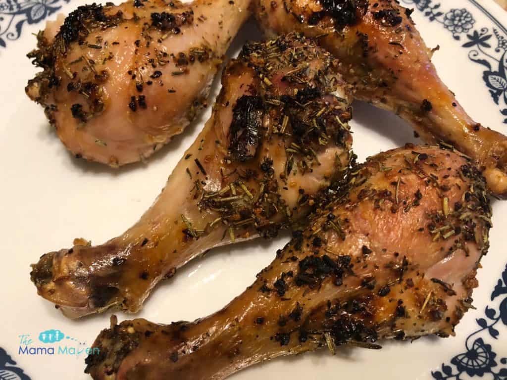 Simple Roasted Chicken with Mediterranean Seasoning | The Mama Maven Blog