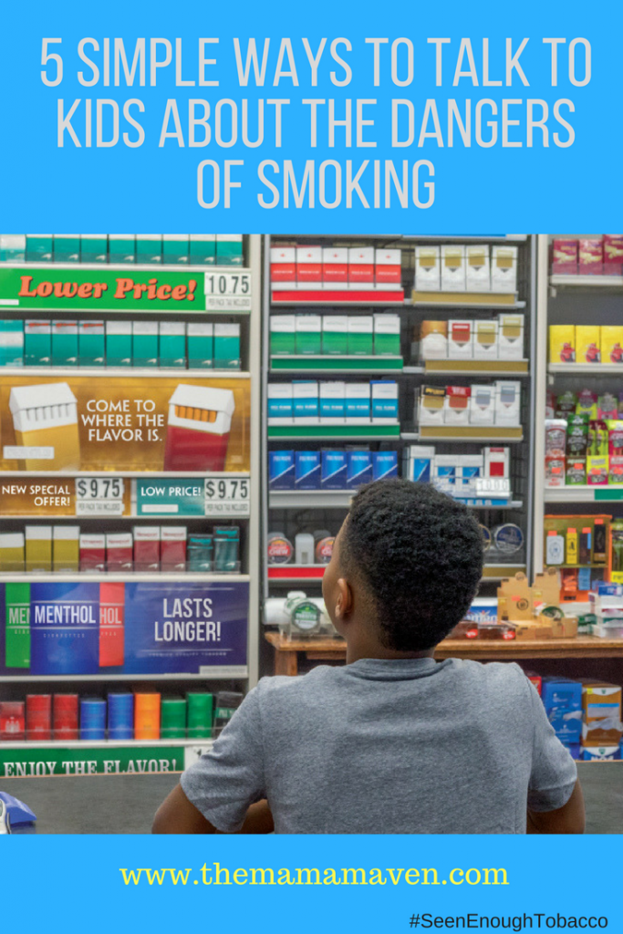 5 Simple Ways To Talk to Kids about the Dangers of Smoking | The Mama Maven Blog