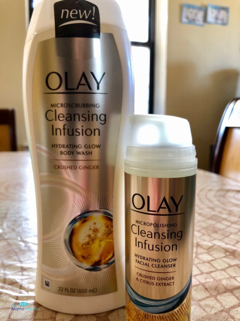 Olay Cleansing Infusions: Can You Pass the Tilt Test? | The Mama Maven Blog