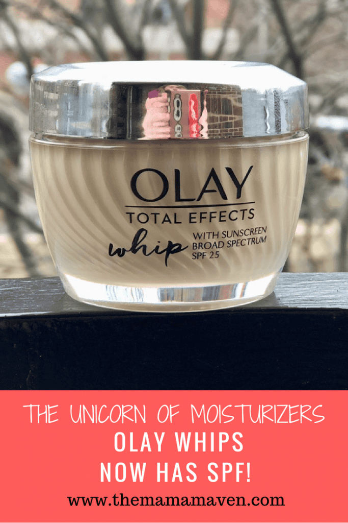 The Unicorn of Moisturizers Olay Whips Now Has SPF! | The Mama Maven Blog