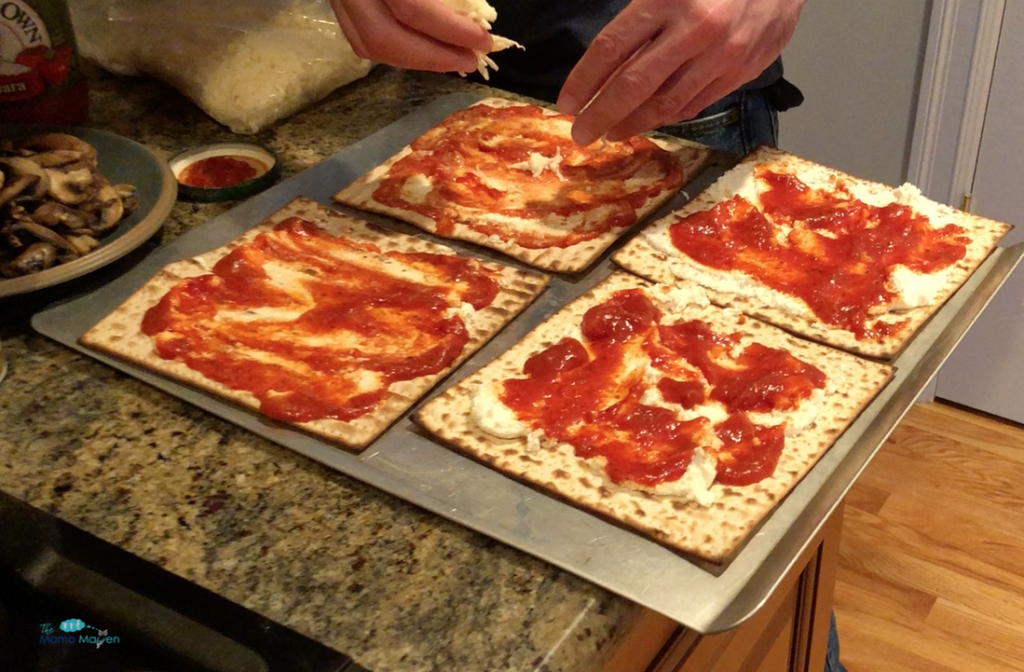 How to Make Matzah Pizza - The Mama Maven Blog