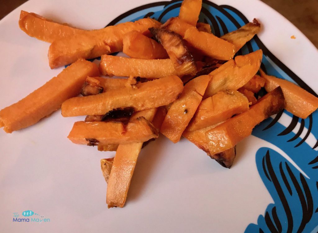 How To Make Sweet Potato Fries & Why You Need an Air Fryer | The Mama Maven Blog