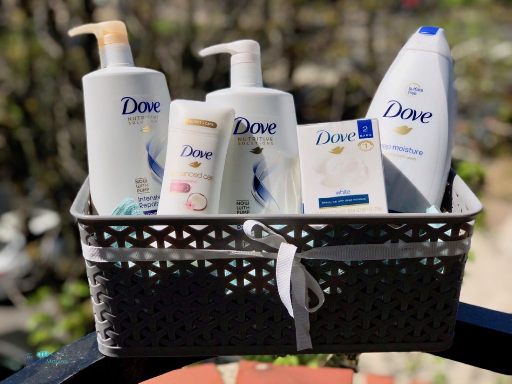 DIY Mother's Day Gift Basket Idea with Dove Products | The Mama Maven Blog