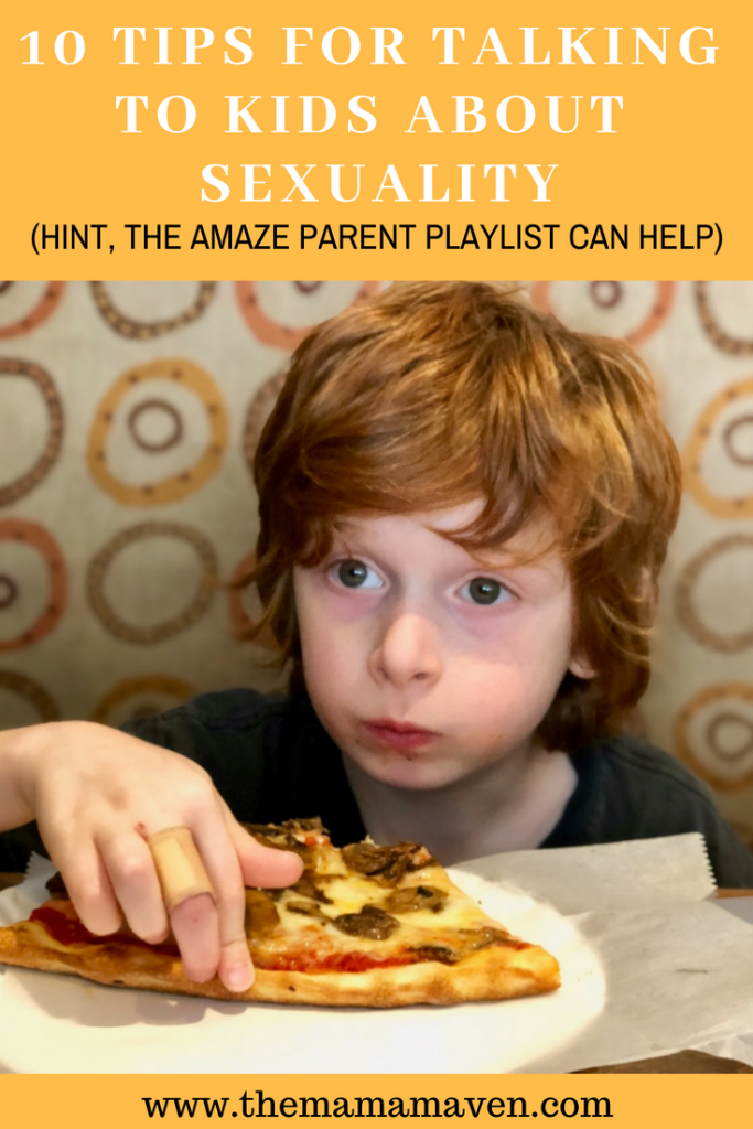 10 Tips for Talking to Kids about Sex (The AMAZE Parent Playlist Can Help)