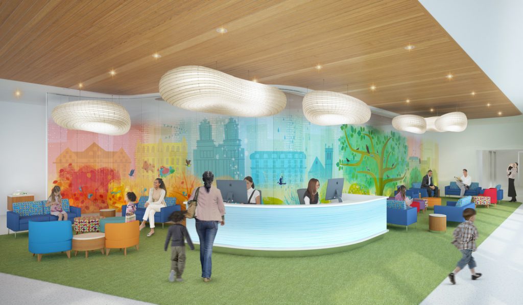 Surgical Waiting Room - Hassenfeld Children's Hospital Opens | The Mama Maven Blog