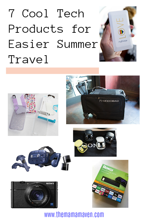7 Cool Tech Products To Make Summer Travel Easier | The Mama Maven Blog