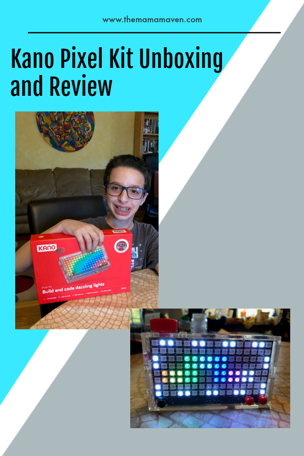 STEM Find: Pixel Kit by Kano - Build and Code Dazzling Lights | The Mama Maven Blog