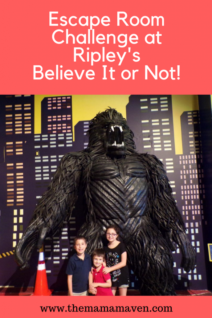We Did an Escape Room Challenge At Ripley's Believe It for Not | The Mama Maven Blog