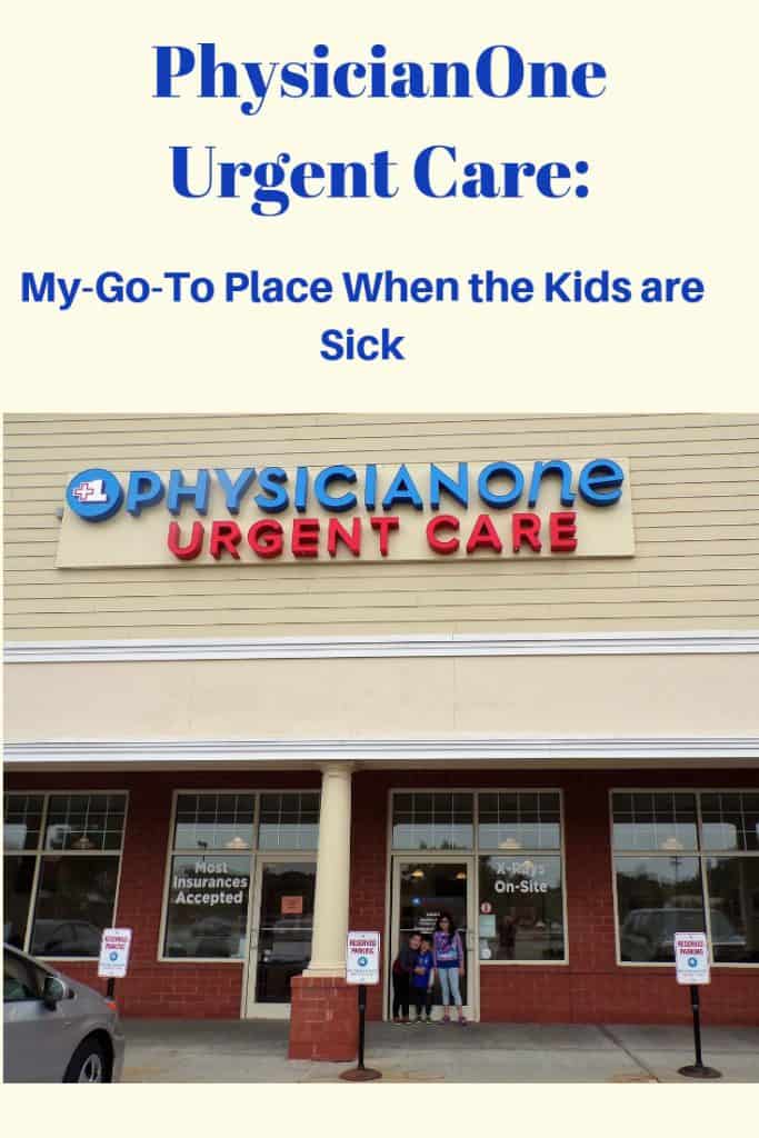 PhysicianOne Urgent Care: My-Go-To Place When the Kids are Sick | The Mama Maven Blog