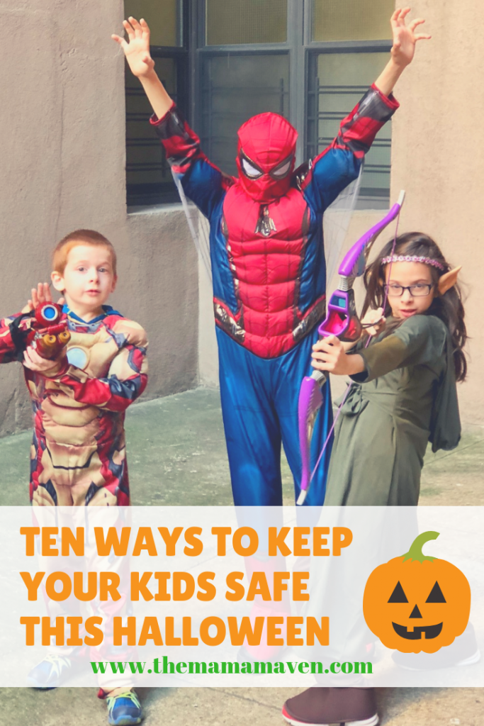 Ten Ways to Keep Your Kids Safe this Halloween | The Mama Maven Blog
